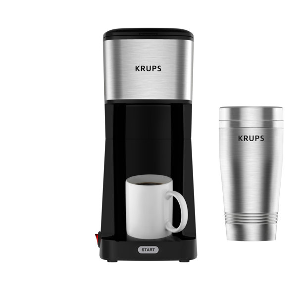 IMUSA Simply Brew To Go Single Serve Drip Coffee Maker With Travel